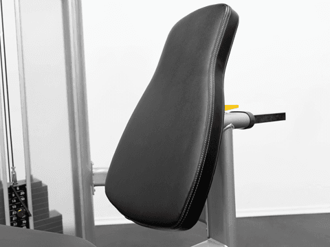 Adjustable seat depth and seat angle positions e