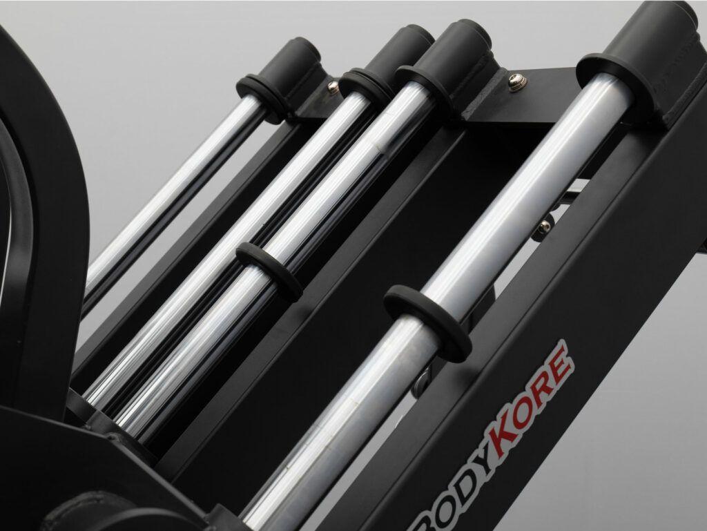 Linear guide rods for smooth motion