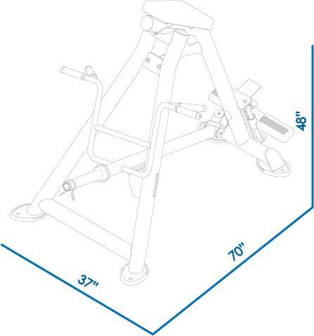 Standing T-Bar Row CF2173