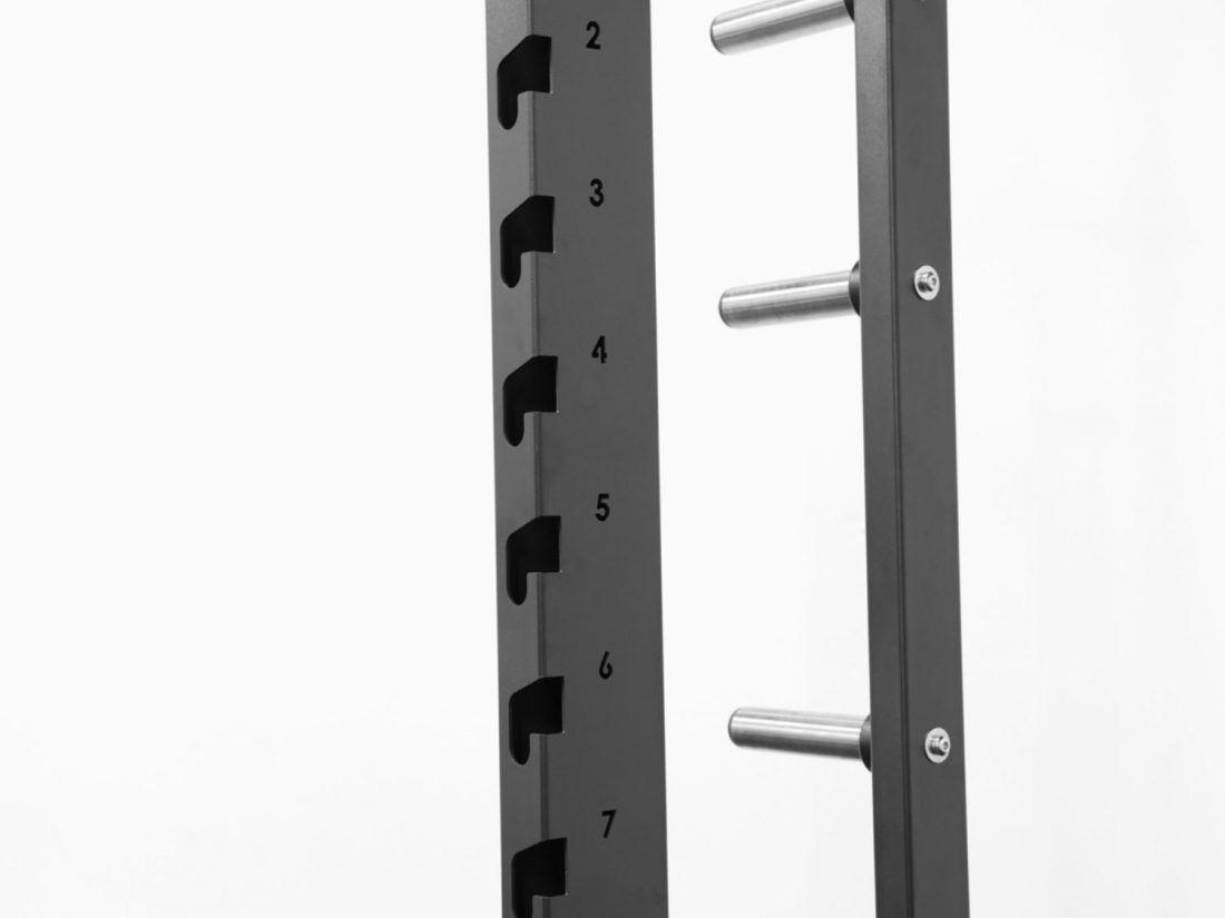 Adjustable 13 position numbered mounting points