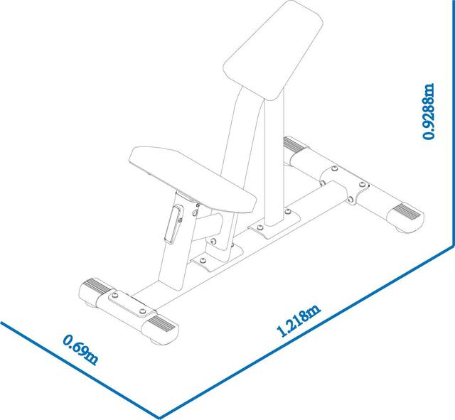 Seated Row Bench G214